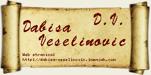 Dabiša Veselinović vizit kartica